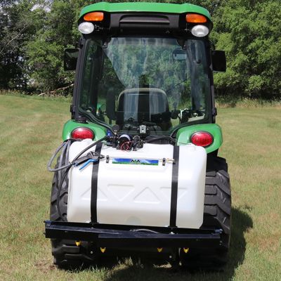 Image showing  60 Gallon Deluxe 3-Point Broadcast Sprayer - 2.2GPM, 10 ft. Swath