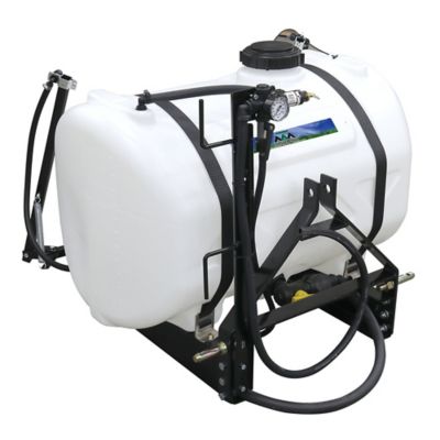 Master Mfg 60 gal., 3 pt. Broadcast Sprayer, No Pump, 10 ft. Swath