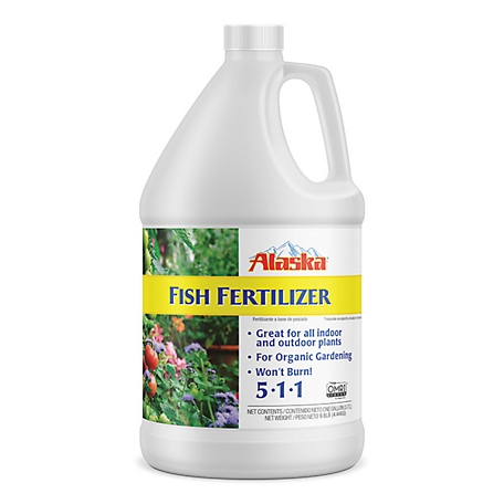 1 gal. 25 sq. ft. Alaska Fish Organic Emulsion Fertilizer