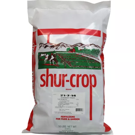 Shur-Crop 50 lb 10 500 square feet 7-21-14 Fertilizer Fertilizers