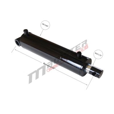 Image showing  3.5 in. Bore x 36 in. Stroke Pin Eye Hydraulic Cylinder