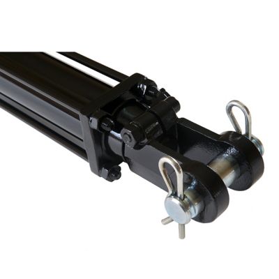 Image showing 4 th Magister Hydraulics 2 in. Bore x 16 in. Stroke Tie Rod Hydraulic Cylinder