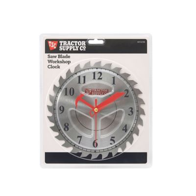 Image showing  Saw Blade Workshop Clock