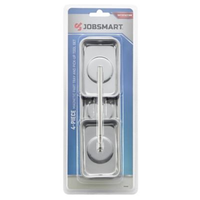Image showing  4 pc. Magnetic Part Tray and Pick-Up Tool Set