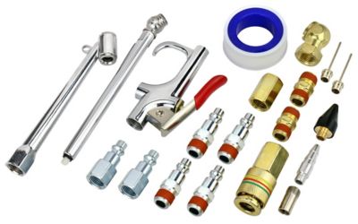 Image showing  1/4 in. Air Tool Accessory Set, 20 pc.
