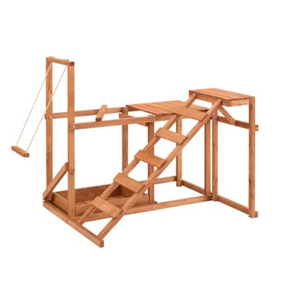 ImPECKables Wooden Chicken Playground