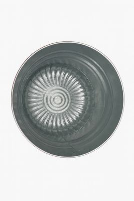 Image showing  Red Galvanized Steel Bushel/Utility Basket