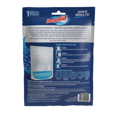 Image showing  8.1 oz, Fresh Scent, Single Use Bag Moisture Absorber, Pack of 1