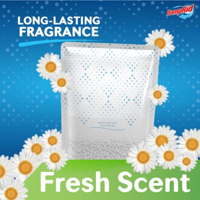 Image showing 8 th DampRid 8.1 oz, Fresh Scent, Single Use Bag Moisture Absorber, Pack of 1