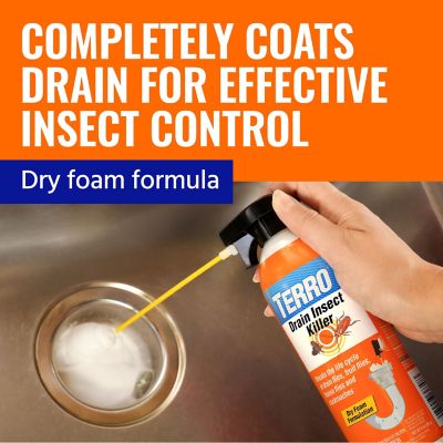 Image showing  8 oz. Drain Insect Killer Spray
