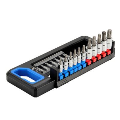 JobSmart 1/4 in. and 3/8 in. Drive Torx Bit Socket Set, 11 pc.