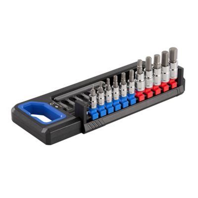 Image showing  1/4 in. and 3/8 in. Drive Torx Bit Socket Set, 11 pc.
