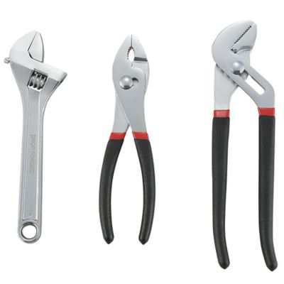 Image showing  3 pc. Plier And Wrench Set