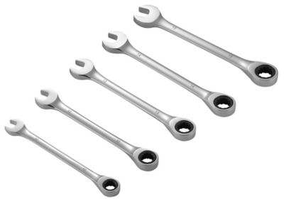 Image showing  5 pc. Combination Ratchet Wrench Set