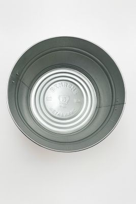 Image showing  5 gal. Red Steel Round Tub