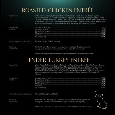 Image showing 8 th Sheba Perfect Portions Cuts in Gravy Wet Cat Food Variety pk., 2.6 oz. Twin-Pack Trays, 48 ct.