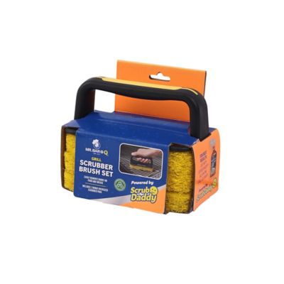 Image showing 1 th Mr. Bar-B-Q Oversized Grill Scrub Brush Set Powered by Scrub Daddy