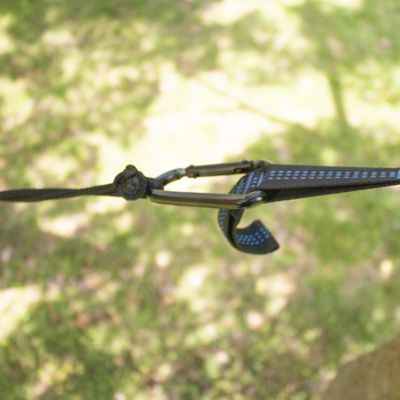 Image showing 7 th Life is Good 7 x 10 x ft Blue Deluxe Portable Hammock