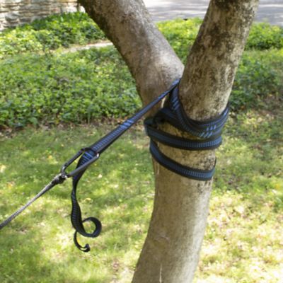 Image showing 8 th Life is Good 7 x 10 x ft Blue Deluxe Portable Hammock