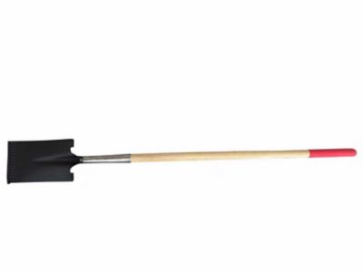 Shark Attack Long Wood Handle Drain Spade