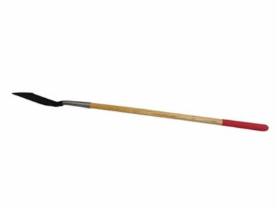 Image showing  Long Wood Handle Drain Spade