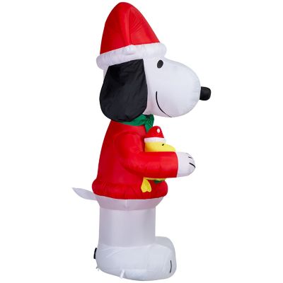 Image showing Airblown Snoopy in Snowflake Sweater Black Friday