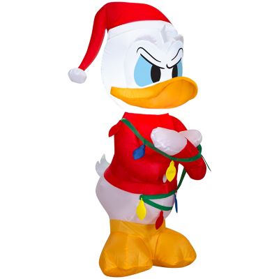 DisneyAirblown Donald Duck in Sweater with Lights