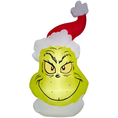 Dr. SeussAirblown Flat Grinch Head