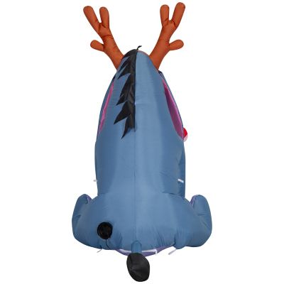 Image showing Airblown Outdoor Eeyore with Candy Cane