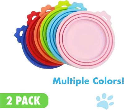 Image showing  Silicone Pet Can Cover 2PK