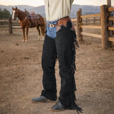 Image showing 4 th Tough1 Suede Reining Chaps