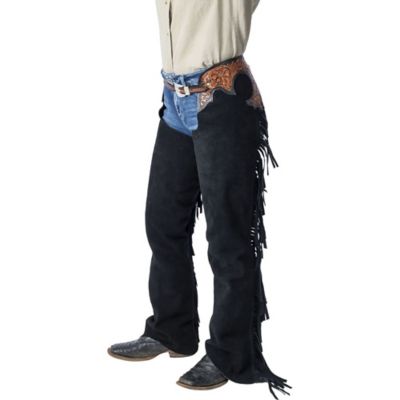 Image showing 0 th Tough1 Suede Reining Chaps