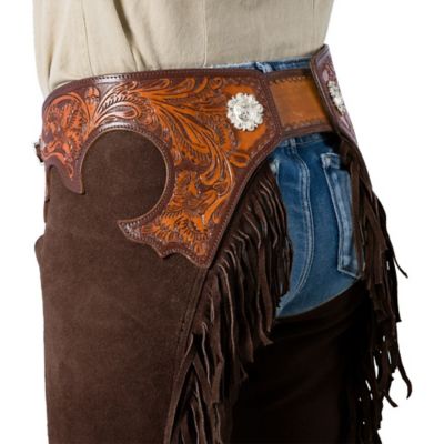 Image showing 2 th Tough1 Suede Reining Chaps