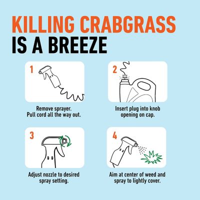 Image showing 5 th Roundup Crabgrass Destroyer RTU Trigger .5 GAL
