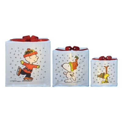 Image showing 5 th PeanutsLED Presents Printed Carolers Skaters