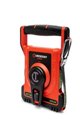 Image showing  LUFKIN 1/2 in. x 100 ft. Nite Eye Fiberglass Long Tape