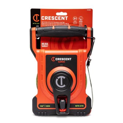 Image showing 7 th Crescent LUFKIN 1/2 in. x 100 ft. Nite Eye Fiberglass Long Tape