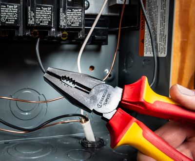 Image showing 5 th Crescent 7 in. VDE Insulated Lineman Pliers