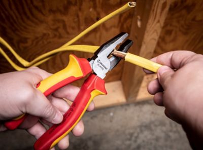 Image showing 6 th Crescent 7 in. VDE Insulated Lineman Pliers
