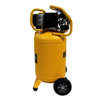 Image showing  XTREME Quiet 2 Stage 20-Gallon Portable Electric 200 PSI Vertical Air Compressor 1.6 HP
