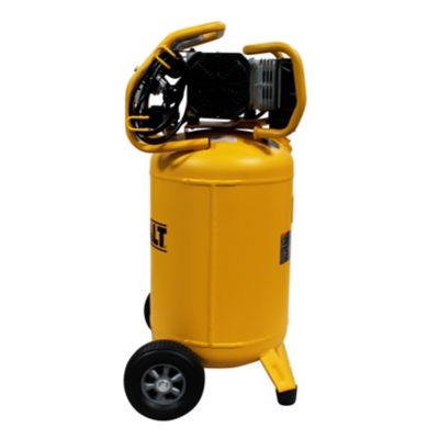 Image showing  XTREME Quiet 2 Stage 20-Gallon Portable Electric 200 PSI Vertical Air Compressor 1.6 HP