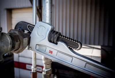 Image showing 5 th Crescent 36 in. Aluminum Pipe Wrench