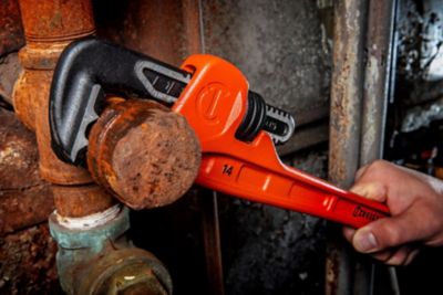 Image showing  14 in. Cast Iron K9 Jaw Pipe Wrench