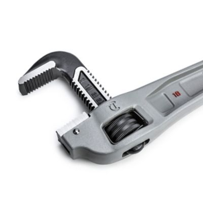 Image showing  18 in. Aluminum Offset Handle Pipe Wrench