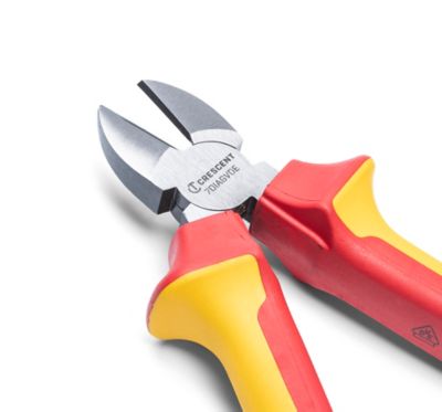 Image showing  6 in. VDE Insulated Diagonal Cutting Pliers