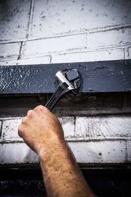 Image showing  12in Wide Jaw Adjustable Wrench