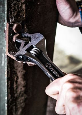 Image showing 5 th Crescent 12in Wide Jaw Adjustable Wrench