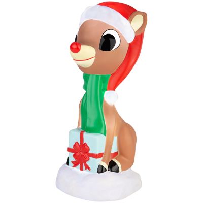 RudolphLighted Blow Mold Decor Reindeeer
