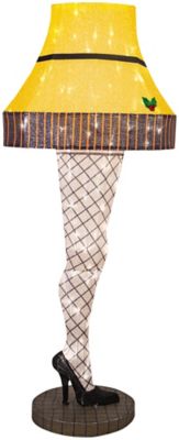 Warner Brothers3D Holiday Lighted Tinsel Sculpture-Leg Lamp