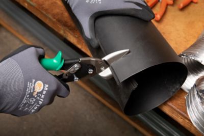 Image showing  WISS 9-1/4 in. Offset Right Cut Aviation Snips